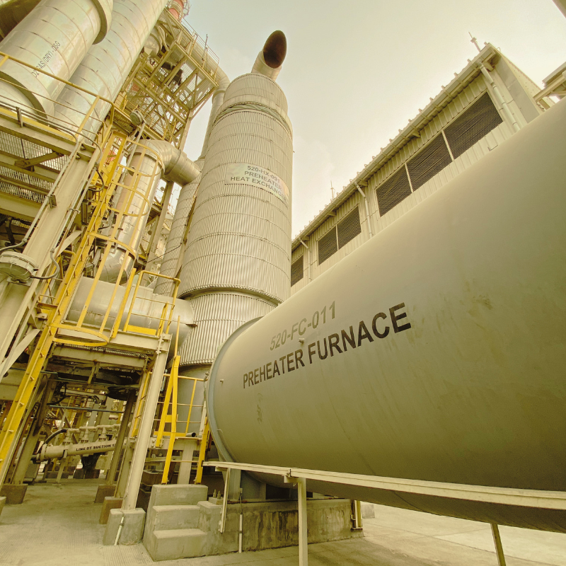 Open & Close Manhole Preheater for Inspect Inside